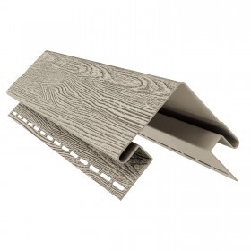 Угол наружный ТехноНиколь Фактур Кедр 3 м, 12 шт/упак