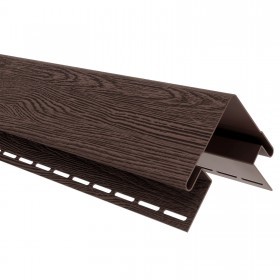 Угол наружный ТехноНиколь Фактур Орех 3 м, 12 шт/упак