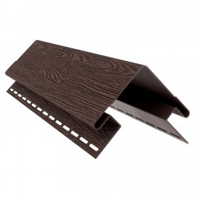 Угол наружный ТехноНиколь Фактур Орех 3 м, 12 шт/упак