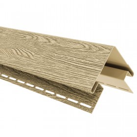 Угол наружный ТехноНиколь Фактур Сосна 3 м, 12 шт/упак