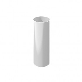 Труба водосточная 1500 мм ТехноНиколь/Verat 125/82 мм Ral 9003 белый, шт