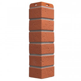 Угол внешний для фасадной панели Docke Berg под кирпич кирпичный, шт