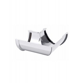 Угол желоба 90 градусов ТехноНиколь/Verat 125/82 мм Ral 9003 белый, шт