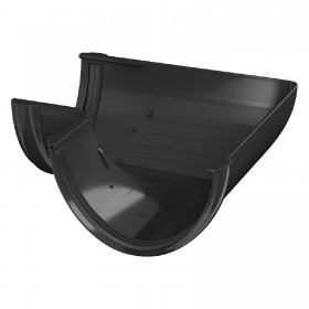 Угол Желоба 90° ТехноНИКОЛЬ Черный