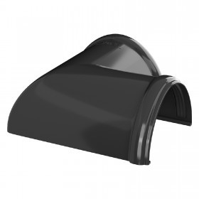 Угол Желоба 90° ТехноНИКОЛЬ Черный