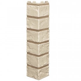 Угол наружный ТехноНиколь Оптима Кирпич слоновая кость, шт