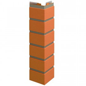 Угол наружный ТехноНиколь Оптима Клинкер красно-коричневый, шт