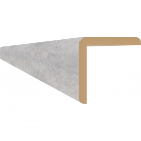 Угол универсальный МДФ Stella Бетон Чикаго 2700х24х24 мм, 10 шт/упак