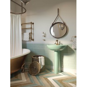 Раковина Santeri Виктория с переливом, без пьедестала, шт