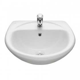 Раковина Santeri Соната с переливом, без пьедестала, шт