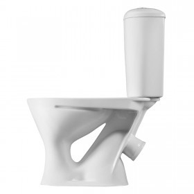 Унитаз-компакт Santeri Версия белый, с арматурой и сиденьем, косой выпуск, шт