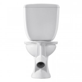 Унитаз-компакт Santeri Виктория белый, с арматурой и сиденьем, косой выпуск, шт