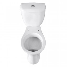 Унитаз-компакт Santeri Виктория белый, с арматурой и сиденьем, косой выпуск, шт
