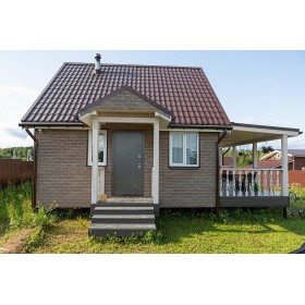 Фасадная плитка ТехноНиколь Hauberk Кирпич Античный, 2 м2/упак