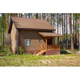 Фасадная плитка ТехноНиколь Hauberk Кирпич Песчаный, 2 м2/упак