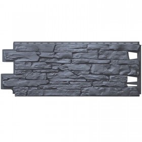 Панель фасадная ТехноНиколь Оптима Камень серый 1128х441 мм (0,42 м2), 10 шт/упак