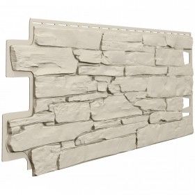 Панель фасадная ТехноНиколь Оптима Камень слоновая кость 1128х441 мм (0,42 м2), 10 шт/упак