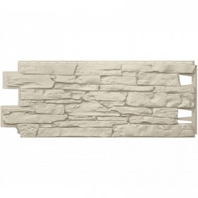 Панель фасадная ТехноНиколь Оптима Камень слоновая кость 1128х441 мм (0,42 м2), 10 шт/упак