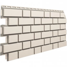 Панель фасадная ТехноНиколь Оптима Клинкер слоновая кость 1128х441 мм (0,42 м2), 10 шт/упак