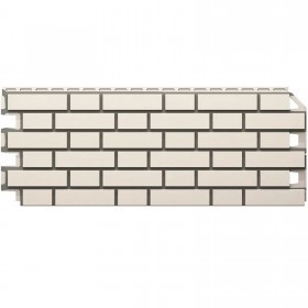 Панель фасадная ТехноНиколь Оптима Клинкер слоновая кость 1128х441 мм (0,42 м2), 10 шт/упак
