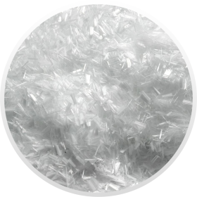 Фибра строительная из рубленного стекловолокна 900 гр, шт