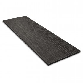 Фибросайдинг Decover Gray тёмно-серый 3600х190х8 мм (0,684 м2), шт