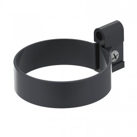 Хомут трубы универсальный 140 мм ТехноНиколь Оптима 120/80 мм Ral 7024 серый, 90 шт/упак