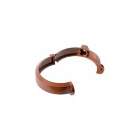 Хомут трубы универсальный с дюбелем 180 мм ТехноНиколь/Verat 125/82 мм Ral 8017 коричневый, шт
