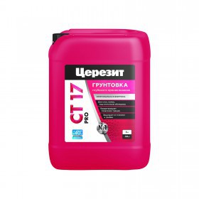 Грунтовка Церезит CT 17 PRO глубокого проникновения морозостойкая 5 л, шт