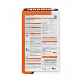 Шпаклевка цементная Церезит CT 225 фасадная финишная белая, слой 0,2-3 мм, 20 кг, шт