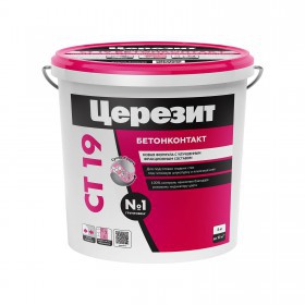 Грунтовка бетонконтакт Церезит CT 19 5 кг, шт