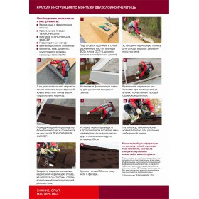 Гибкая черепица ТехноНиколь Shinglas Кантри Коричневый, 2,6 м2/упак