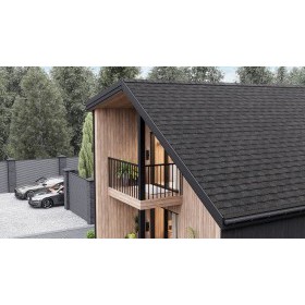 Гибкая черепица ТехноНиколь Shinglas Кантри Умбра, 2,6 м2/упак