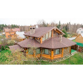 Гибкая черепица ТехноНиколь Shinglas Континент Америка, 1,5 м2/упак