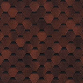 Гибкая черепица ТехноНиколь Shinglas Оптима Красный, 3 м2/упак