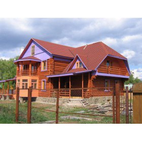 Гибкая черепица ТехноНиколь Shinglas Ультра Самба Рубин, 3 м2/упак