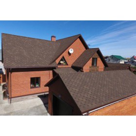 Гибкая черепица ТехноНиколь Shinglas Ультра Самба Янтарь, 3 м2/упак