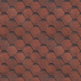 Гибкая черепица ТехноНиколь Shinglas Финская черепица Соната Красный, 3 м2/упак