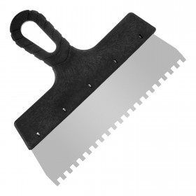 Шпатель фасадный, зубчатый 6х6мм, 250 мм РемоКолор, шт