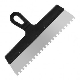 Шпатель фасадный Мастер зубчатый 350 мм, зуб 10х10 мм, шт