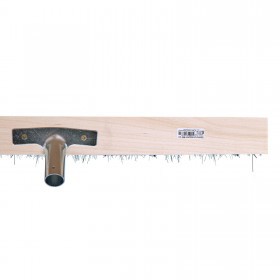 Щетка тротуарная на деревянной колодке без черенка, 600 мм, шт