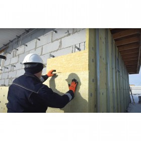 Минеральная вата Эковер Вент-Фасад 80 кг/м3 1000х600х50 мм, 8 шт/упак