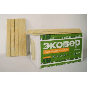 Минеральная вата Эковер Стэп 125 кг/м3 1000х600х30 мм, 6 шт/упак