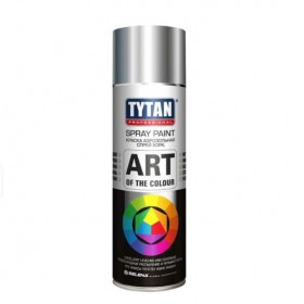 Эмаль-аэрозоль Tytan Professional RAL 9006 металлик 520 мл, шт