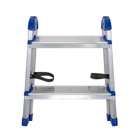 Стремянка алюминиевая двухсторонняя, 2 ступени, шт