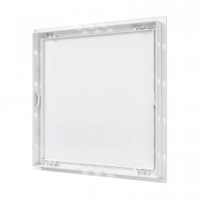 Люк ревизионный пластиковый нажимной 318х318 мм, с фланцем 296х296 мм, Era Aur AD3030, шт