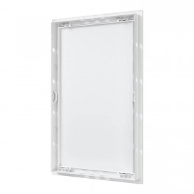 Люк ревизионный пластиковый нажимной 268х418 мм, с фланцем 246х396 мм, Era Aur AD2540, шт