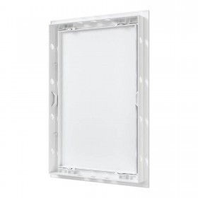 Люк ревизионный пластиковый нажимной 218х318 мм, с фланцем 196х296 мм, Era Aur AD2030, шт