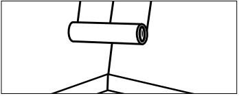 Примерка материала в ендове